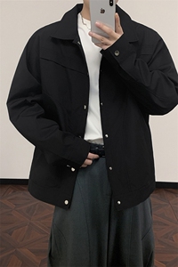 JK301/P65春装新款现货夹克外套男宽松大码潮流个性百搭上衣图片