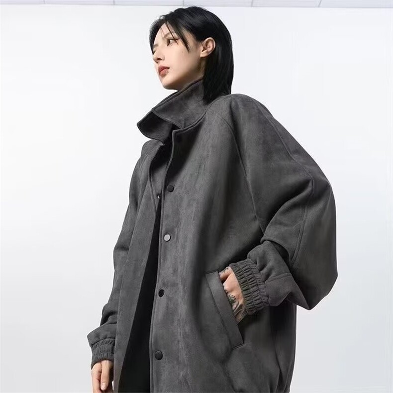 1506/QD40/P59麂皮绒夹丝夹克秋冬,男装夹克,星座1506