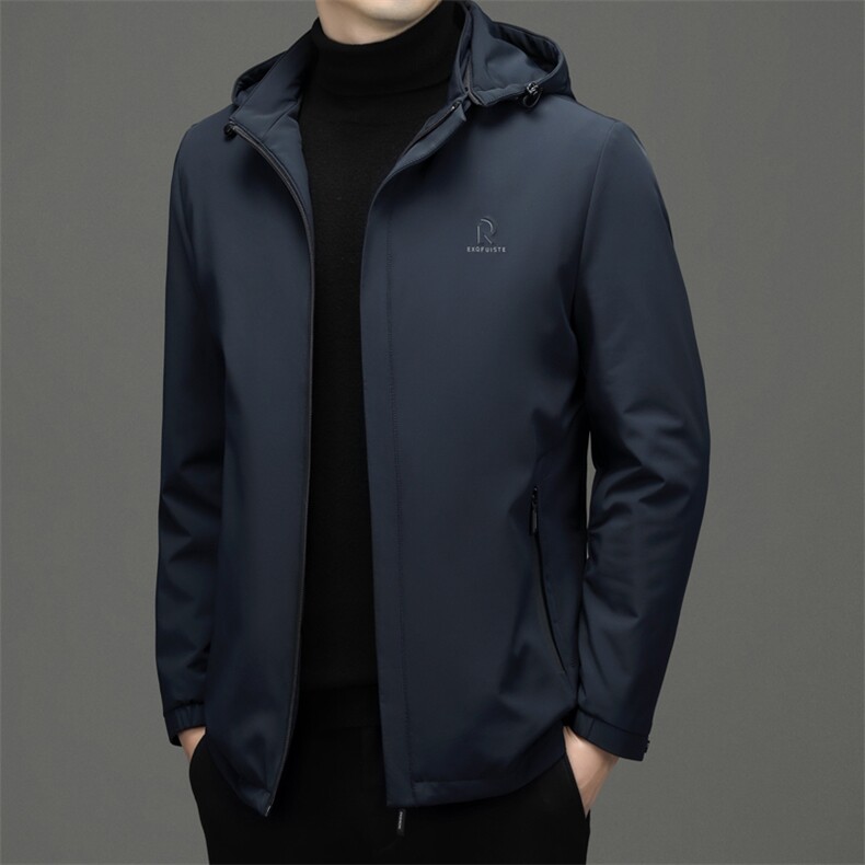 CA101022671钱塘2020-2冬季厚款保暖连帽中年男士羽绒服P210,男装羽绒服,钱塘207-2