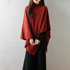 春秋时尚百搭通勤方形大披肩，披肩，绒汀羊绒