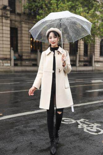 冬季韩版大衣，女装，春语雨桐