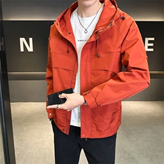 美式高街潮牌连帽夹克潮流宽松休闲上衣A161-2522-P70，男装夹克，电商A161
