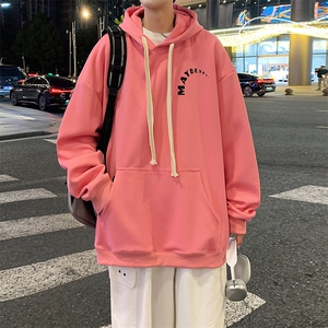 Y5528 P45秋季港风连帽卫衣男宽松长袖T恤打底衫外套图片