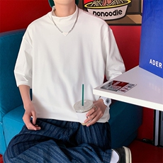 男圆领短袖宽松T恤T00103P22，男装T恤，星座1116-2