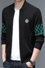 WL8830春季新款2023年男士长袖针织衫开衫休闲夹克外套，男装针织衫/毛衣，电商B360