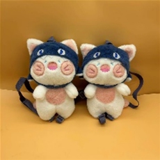 鲨鱼猫双肩包*10