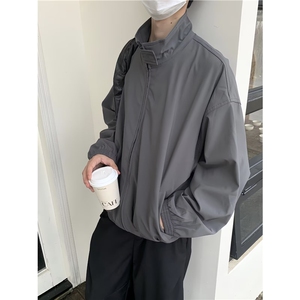高街潮牌港风日系原宿风韩版潮流宽松夹克男513AJK2567P55图片