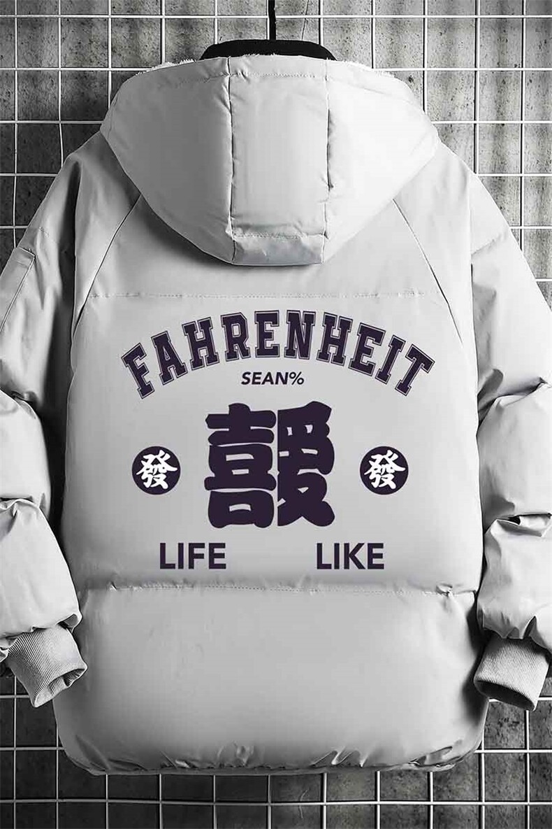 控128加绒面包服男大码羊羔毛衣男MY16256-P100,男装棉衣,电商A040A