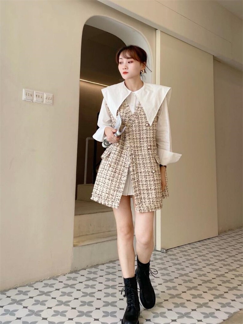 小香风马甲两件套，女装马甲，Balance Studio