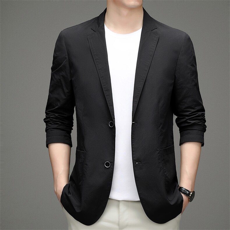 BWYL9966钱塘2020-2中年男士秋季新款时尚休闲简约西服外套P180，男装西服，钱塘207-2