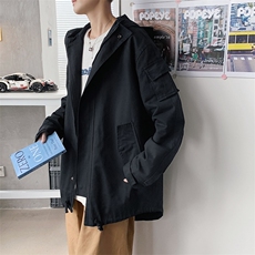 模特-美式迷彩工装夹克男ins港风潮JK12-P78，男装夹克，电商B380（原B361）