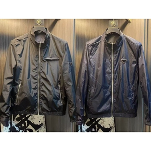 (网络图)双面穿休闲欧货立领外套高档户外上衣313B-JK2506-P105