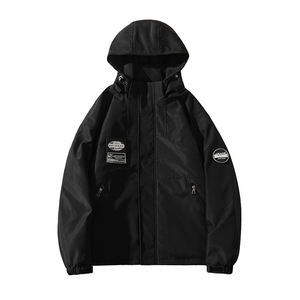 冬款户外连帽滑雪服男女同款防水防风防寒保暖中性风外套M35-P125图片