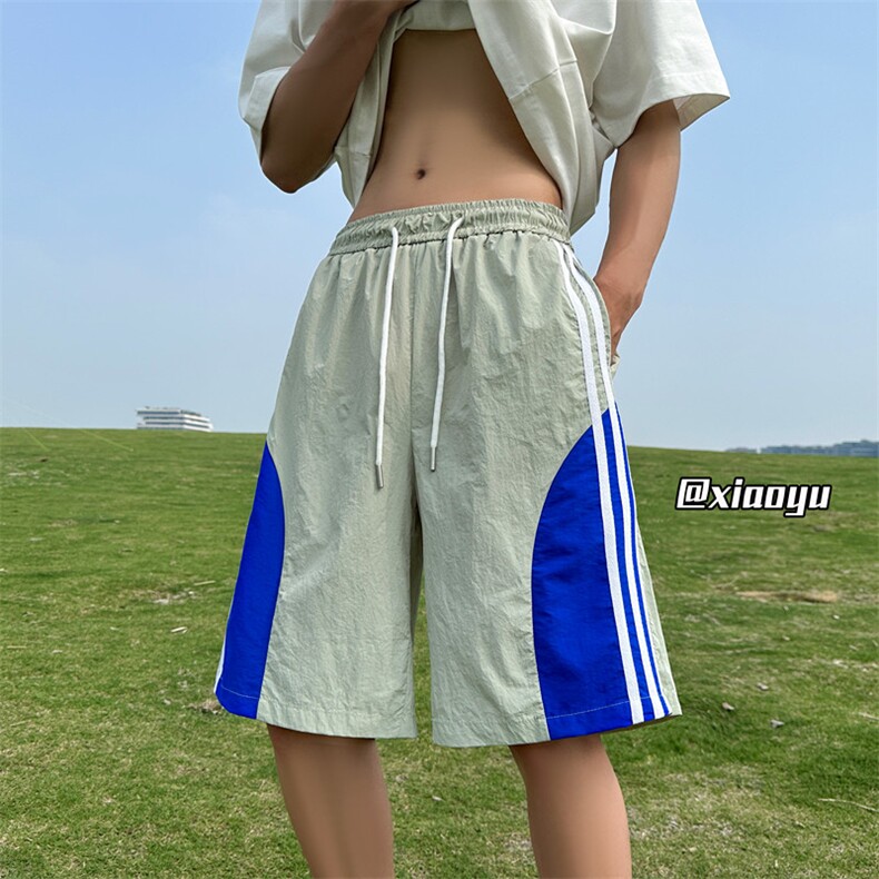 XZ616夏季新款速干伞兵裤三条杠拼接休闲裤TY2508特P25控48,男装休闲裤,星座512A（原616）