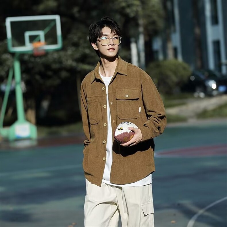 男士衬衫长袖韩版潮流帅气纯色外套休闲W357-P45,男装衬衫,星座1109-3