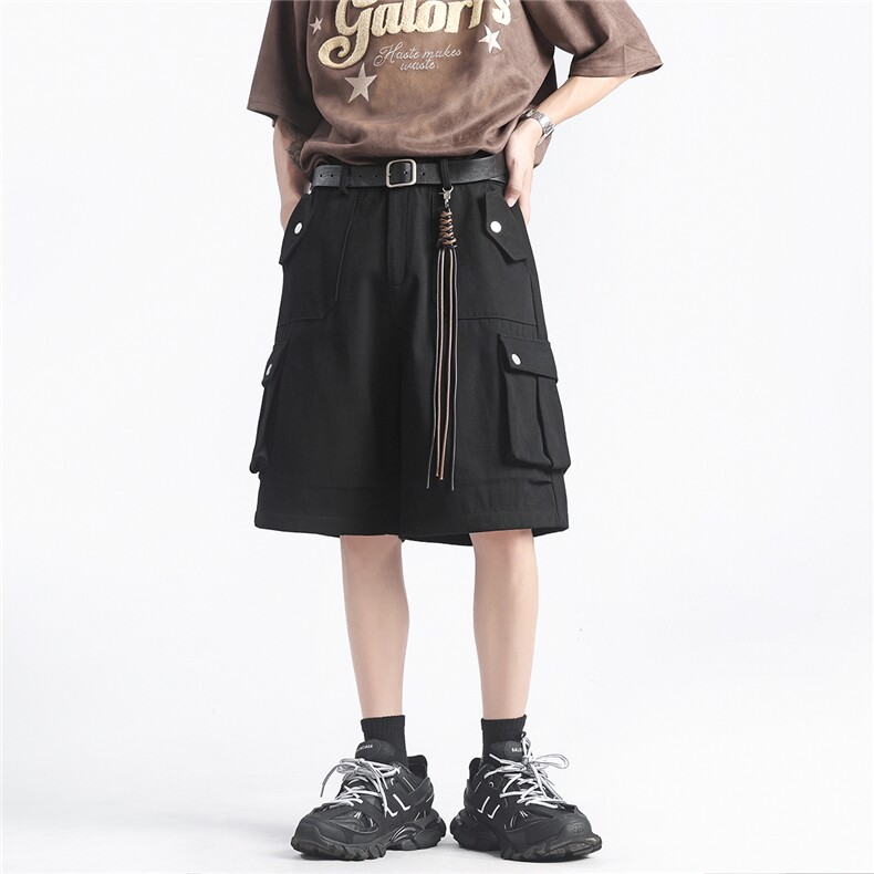 夏季高街潮牌工装短裤五分裤KK388P55M-XXL,男装牛仔裤,星座712