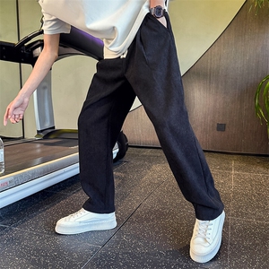 美拉德休闲裤男春季美式复古宽松长裤高街潮牌弯刀裤子8662图片