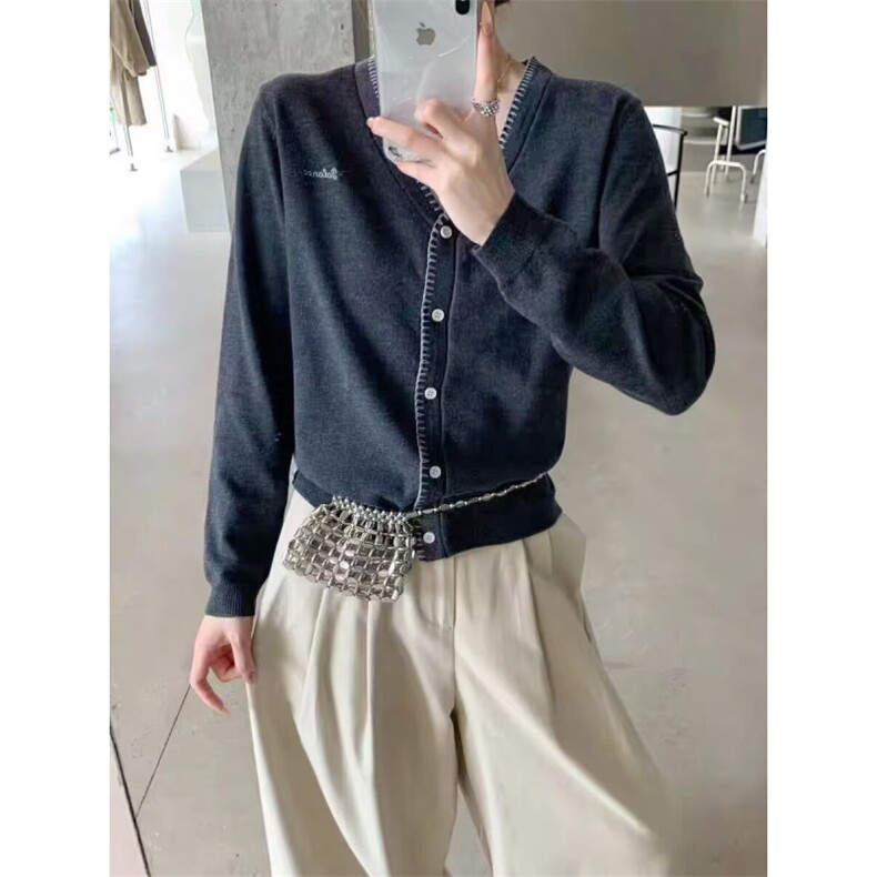 小香风羊绒开衫女2025秋冬新款羊毛衫宽松外套打底衫韩版外搭毛衣,男装T恤,星座506A