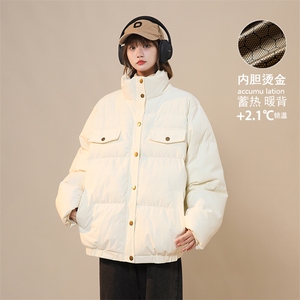 2025韩版西海岸oversize港风中性羽绒棉服重磅A170-M872-TP60图片