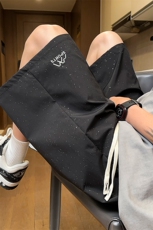 ！2025夏季新款男士星空速干短裤潮牌刺绣五分裤DK273特P20，男装休闲裤，电商B220