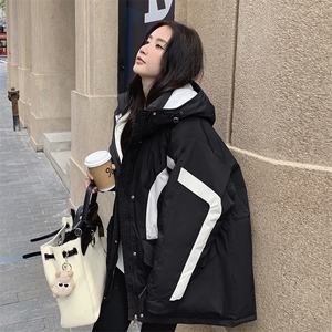 新品 2025冬装白鸭绒冲锋衣羽绒服2C116-6851-P265-K399图片