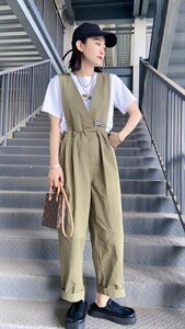 背带裤,其它,依多坊