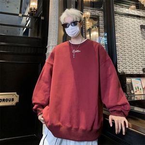 ！ 圆领卫衣男装港风长袖T恤男外套男WY255-特P23图片