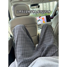休闲舒适感港风格子裤慵懒风韩式复古潮款百搭长裤K805TP45控88，男装休闲裤，电商A102B