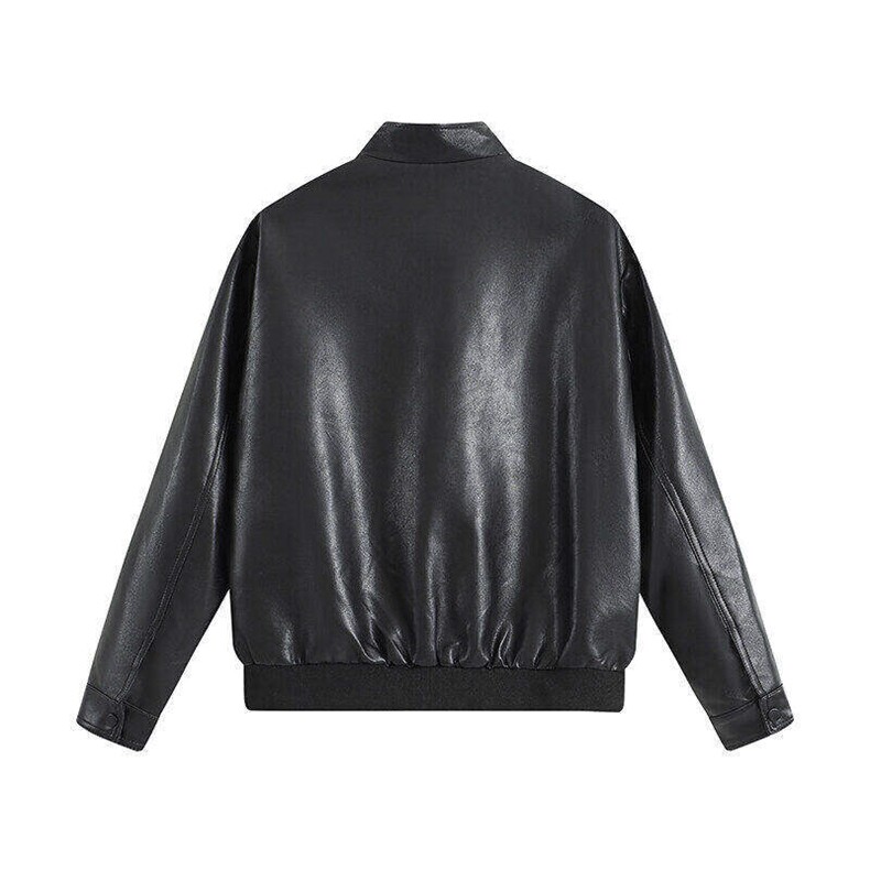 新款皮衣皮夹克潮酷帅气男式夹克309B-3-6803-P75,男装夹克,星座1409-3