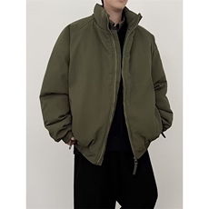慵懒日系美式复古工装棉服男女冬季潮牌情侣保暖棉衣MF374-P75，男装棉衣，星座412-3