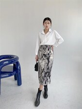 针织包裙，其它，精典蓝月