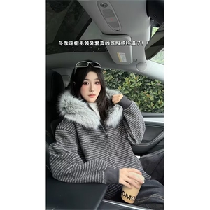 流行慵懒简约夹克文艺ins时尚日系潮流百搭原宿气质新款卫衣图片