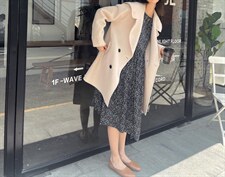 【现货】双面羊绒大衣冬季，其它，YNJDD