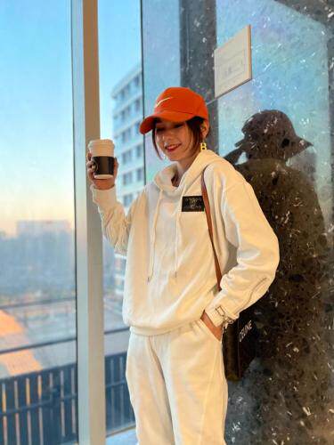 针织套装，女装职业装，跳跳谷