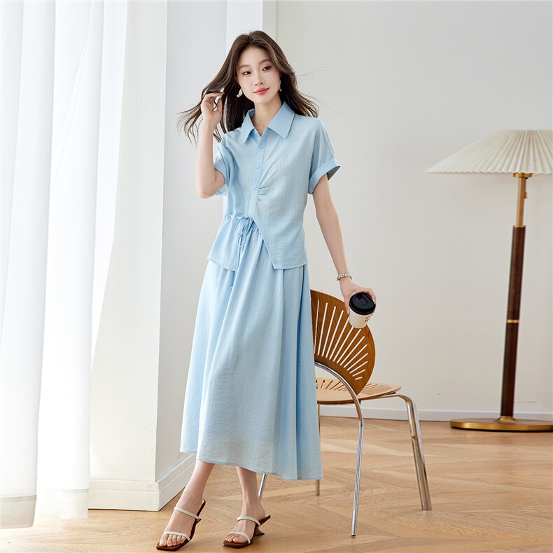 现货！2026夏装新款两件套套装女,女装套装/套裙,慕咨