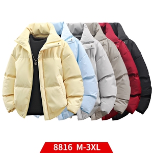 冬季clean纯色棉服潮流中性加厚短款棉衣 HZ8816-特P68不议价图片