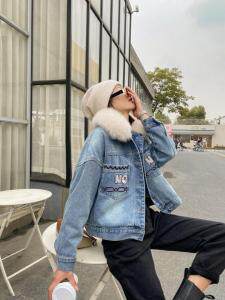 牛仔脱卸内胆派克，女装，雪儿诱惑