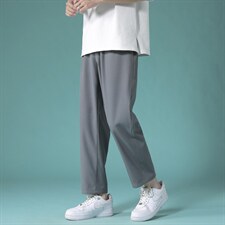 冰丝春款2023新款休闲运动九分裤舒适直筒裤1216-特批：20，男装休闲裤，星座718-1