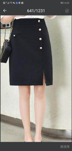 套装衬衣西装裙，女装职业装，哈真