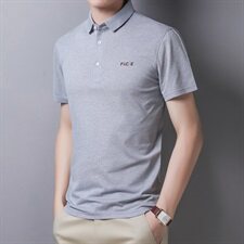 K111262021夏季新款T恤衫男翻领POLO衫短袖透气P51，男装T恤，电商B360