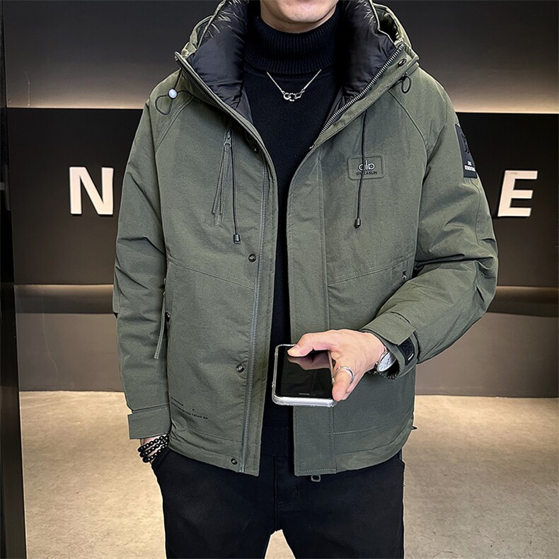 标50白鸭绒羽绒服男冬季2025新款防寒服外套C317-Y6805-P215,男装羽绒服,电商C317