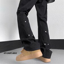 2026春夏季美式高街新款弹力直筒工装休闲牛仔裤货号K675P65，男装牛仔裤，电商A063