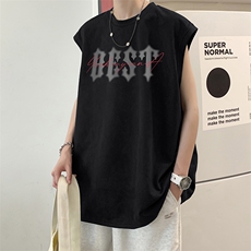 量大优可提供视频2024夏季美式麂皮绒背心D223A-BP2408-P18，男装背心/马甲，电商019-1
