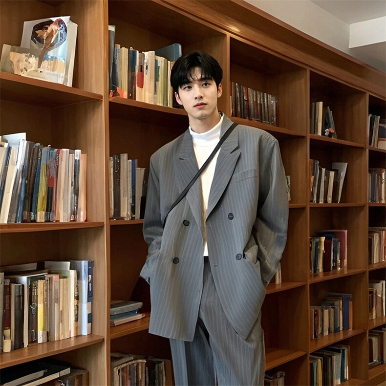 西装M-XL货号5555Y-P105控125；西裤M-2XL货号5555K-P65控85，男装西服套装，星座112A