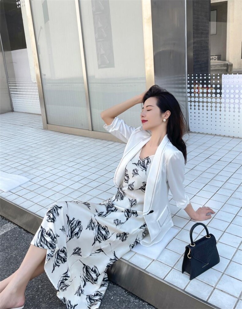 明线西装，女装西装，M&G