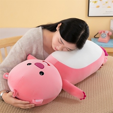 明明玩具 海狸抱枕