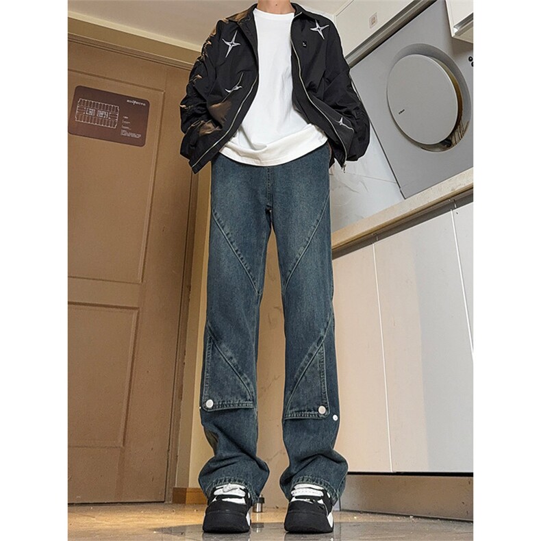 83.6棉11.1再生纤维5.3聚酯纤维现货牛仔裤NB1018P65控88，男装牛仔裤，电商C303