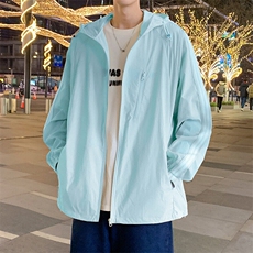 夏季新款时尚防晒服男女皮肤衣户外外套夹克，男装防晒衣，星座1206-1（原A206-1）