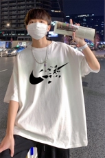 22夏季新款潮流休闲男士百搭印花短袖圆领T恤宽松1210-2-6610-P15，男装T恤，星座1816-2（原1210–2）