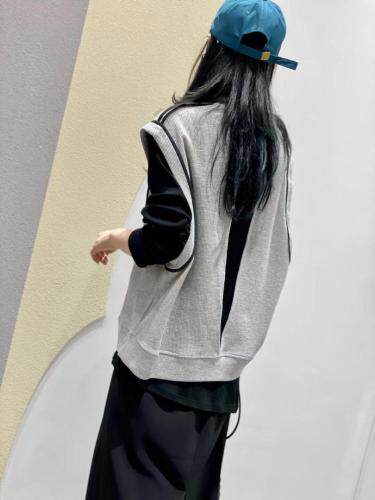 现货，织带拼接背心，女装背心吊带，依纤